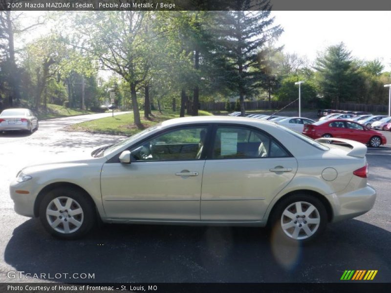 Pebble Ash Metallic / Beige 2005 Mazda MAZDA6 i Sedan