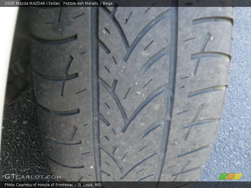 Pebble Ash Metallic / Beige 2005 Mazda MAZDA6 i Sedan