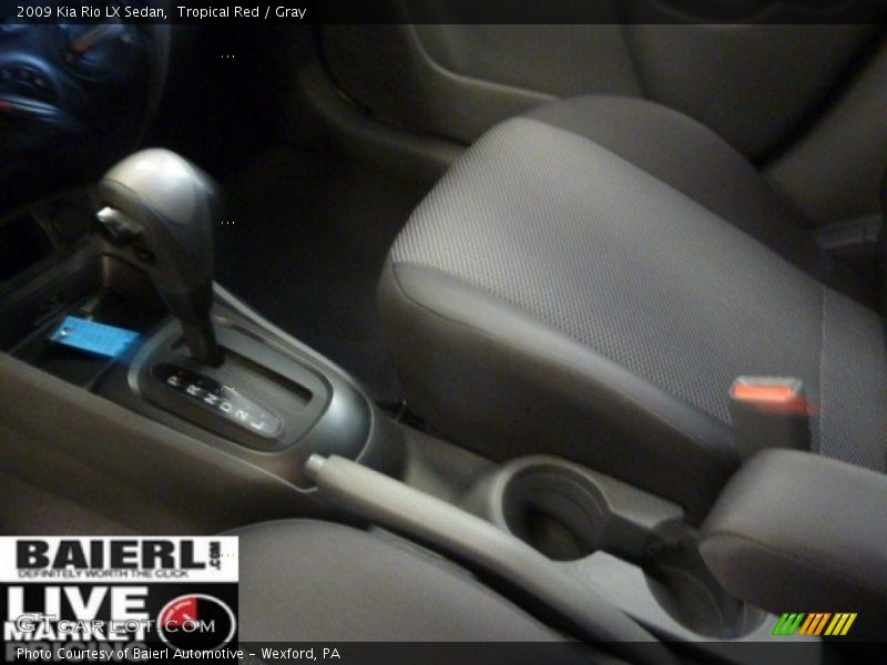 Tropical Red / Gray 2009 Kia Rio LX Sedan