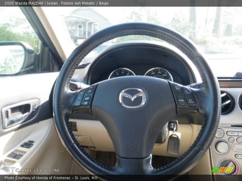Pebble Ash Metallic / Beige 2005 Mazda MAZDA6 i Sedan