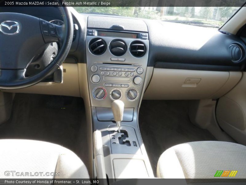 Pebble Ash Metallic / Beige 2005 Mazda MAZDA6 i Sedan