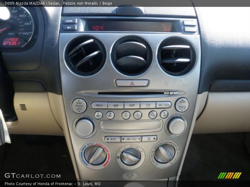 Pebble Ash Metallic / Beige 2005 Mazda MAZDA6 i Sedan