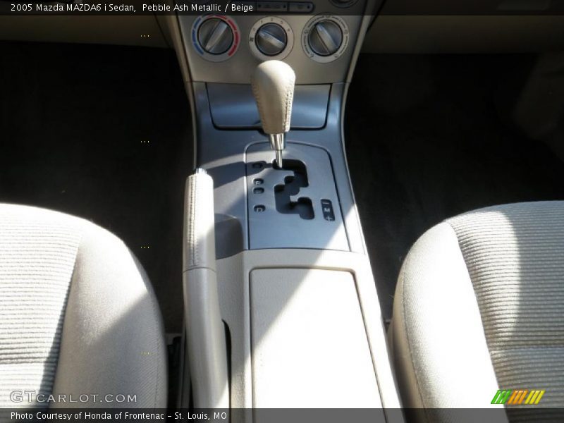Pebble Ash Metallic / Beige 2005 Mazda MAZDA6 i Sedan