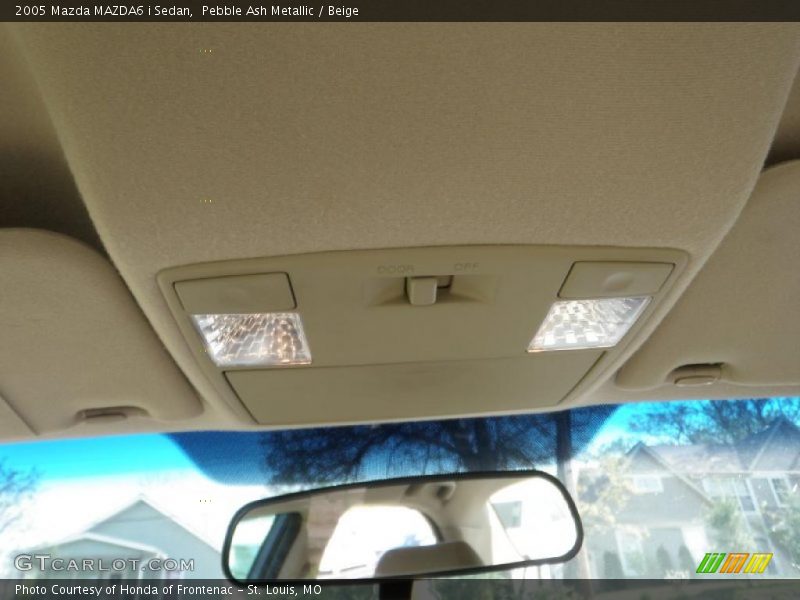 Pebble Ash Metallic / Beige 2005 Mazda MAZDA6 i Sedan