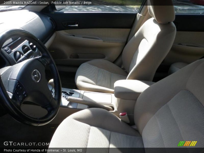 Pebble Ash Metallic / Beige 2005 Mazda MAZDA6 i Sedan