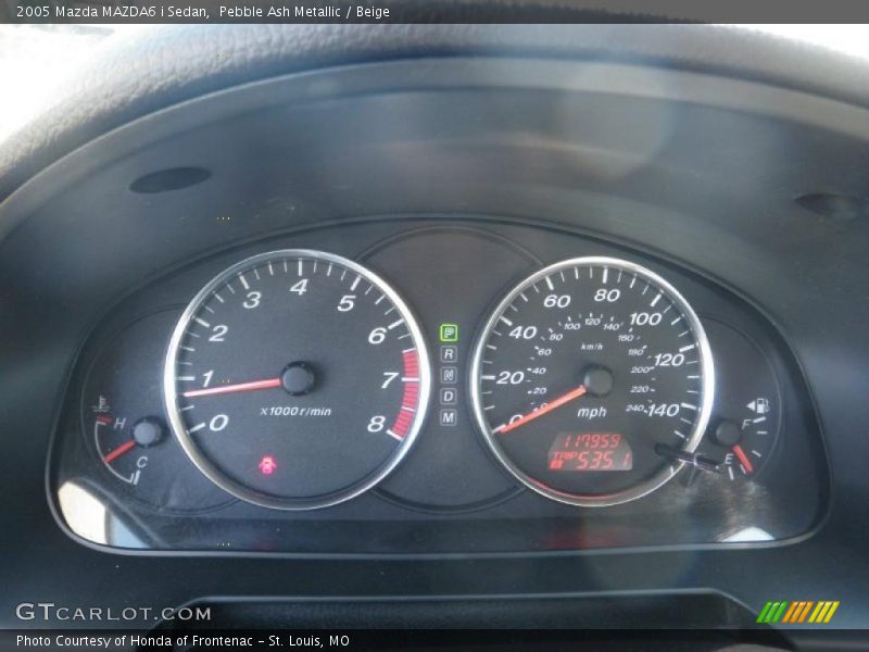 Pebble Ash Metallic / Beige 2005 Mazda MAZDA6 i Sedan