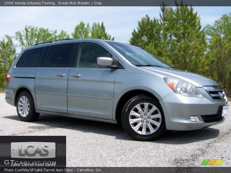 Ocean Mist Metallic / Gray 2006 Honda Odyssey Touring