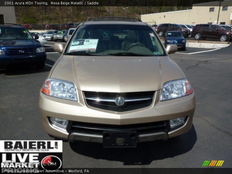 Mesa Beige Metallic / Saddle 2001 Acura MDX Touring