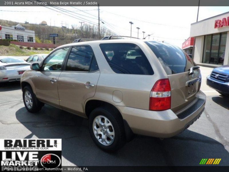 Mesa Beige Metallic / Saddle 2001 Acura MDX Touring