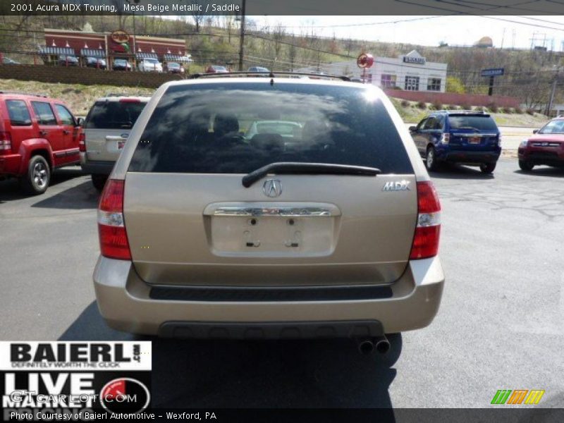 Mesa Beige Metallic / Saddle 2001 Acura MDX Touring