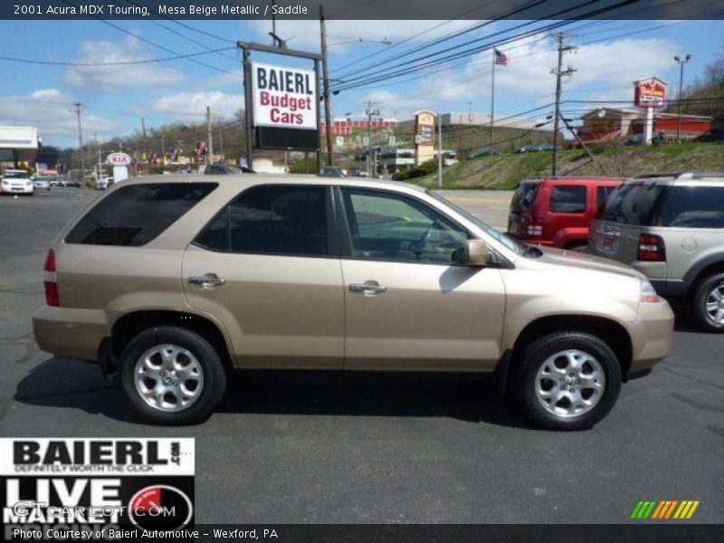 Mesa Beige Metallic / Saddle 2001 Acura MDX Touring