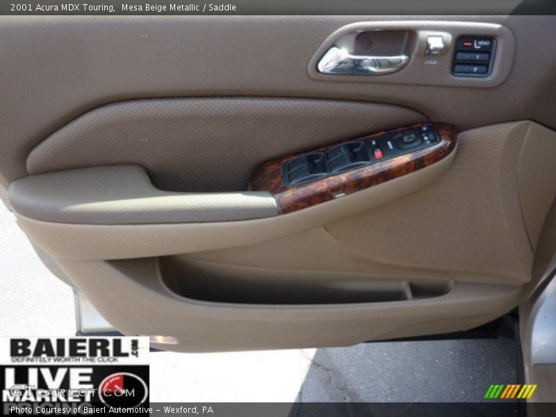 Mesa Beige Metallic / Saddle 2001 Acura MDX Touring