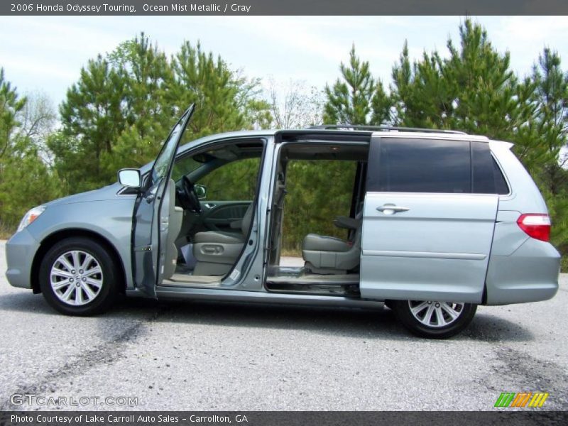 Ocean Mist Metallic / Gray 2006 Honda Odyssey Touring