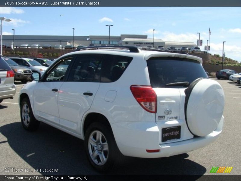 Super White / Dark Charcoal 2006 Toyota RAV4 4WD