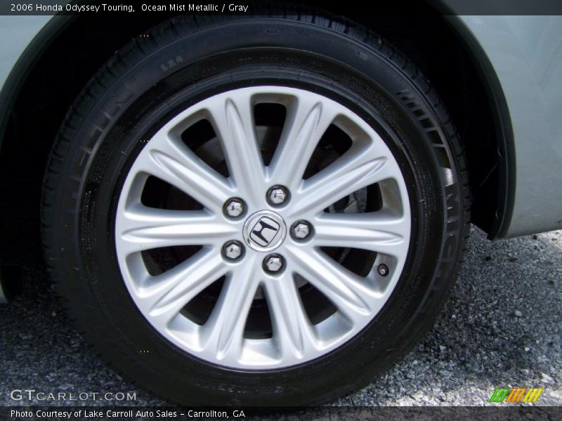 Ocean Mist Metallic / Gray 2006 Honda Odyssey Touring