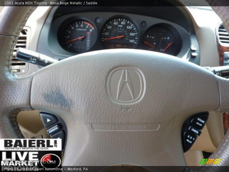 Mesa Beige Metallic / Saddle 2001 Acura MDX Touring