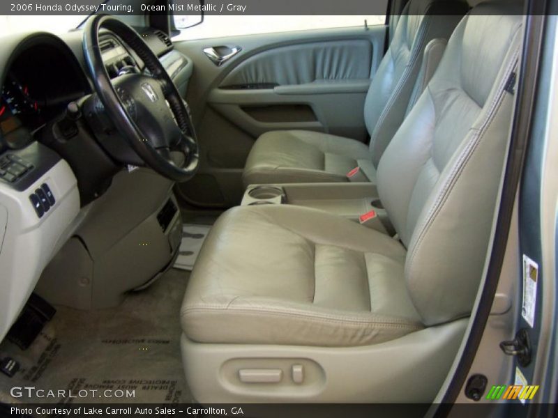 Ocean Mist Metallic / Gray 2006 Honda Odyssey Touring