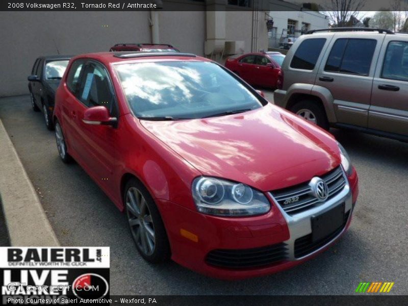 Tornado Red / Anthracite 2008 Volkswagen R32