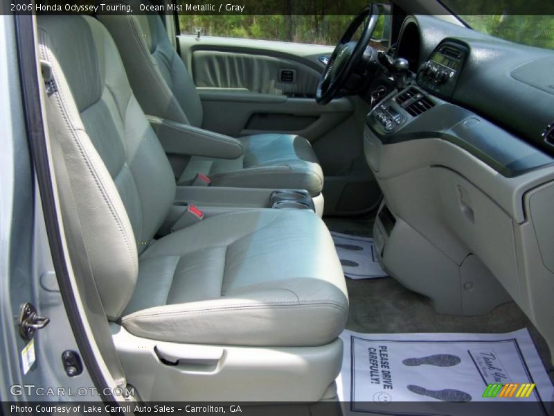 Ocean Mist Metallic / Gray 2006 Honda Odyssey Touring