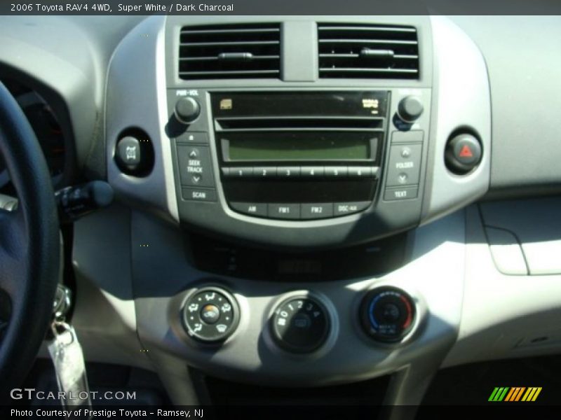 Super White / Dark Charcoal 2006 Toyota RAV4 4WD