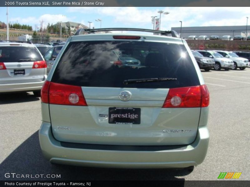 Silver Pine Mica / Stone Gray 2006 Toyota Sienna XLE