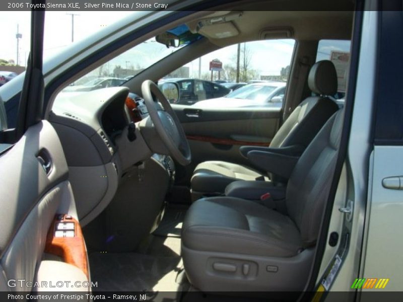 Silver Pine Mica / Stone Gray 2006 Toyota Sienna XLE