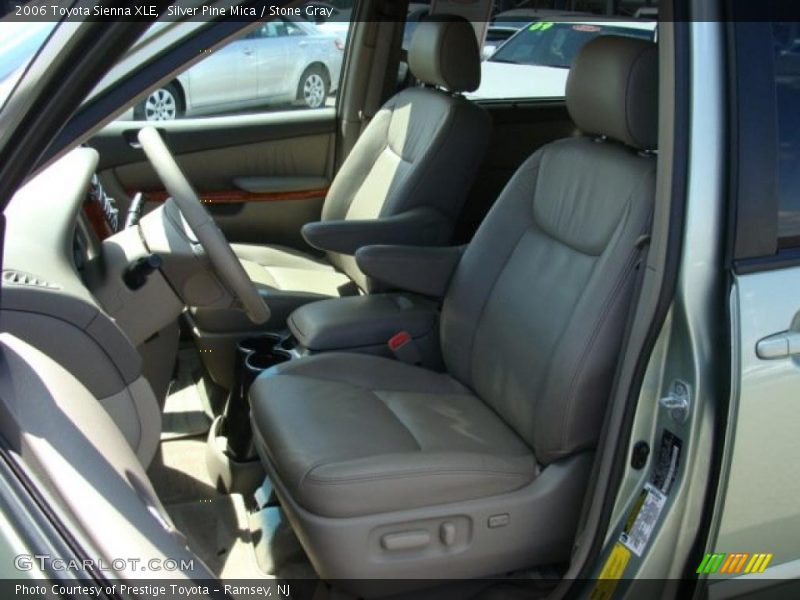 Silver Pine Mica / Stone Gray 2006 Toyota Sienna XLE