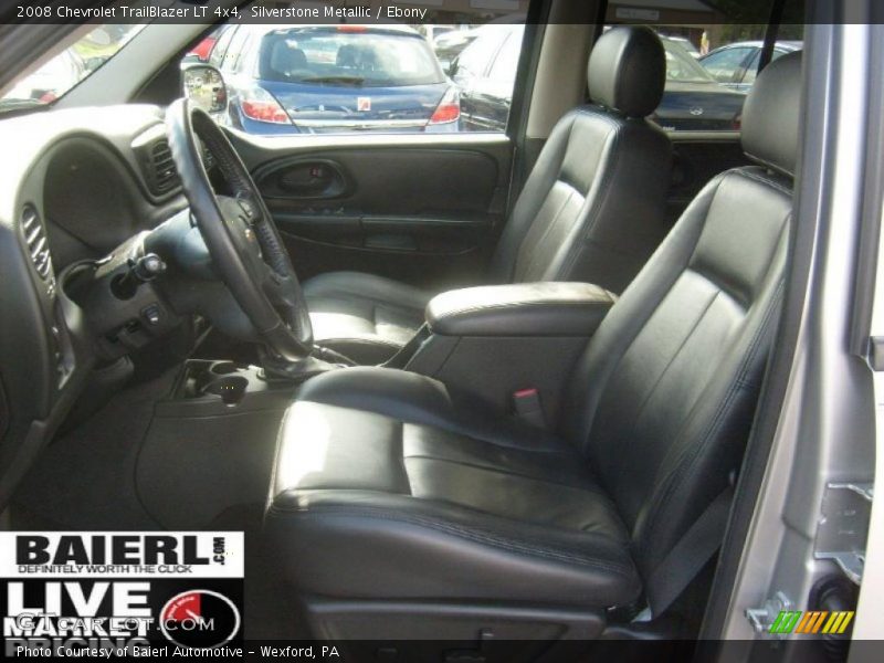 Silverstone Metallic / Ebony 2008 Chevrolet TrailBlazer LT 4x4