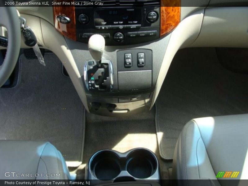 Silver Pine Mica / Stone Gray 2006 Toyota Sienna XLE