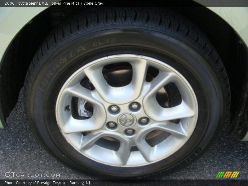 Silver Pine Mica / Stone Gray 2006 Toyota Sienna XLE