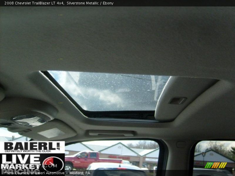 Silverstone Metallic / Ebony 2008 Chevrolet TrailBlazer LT 4x4