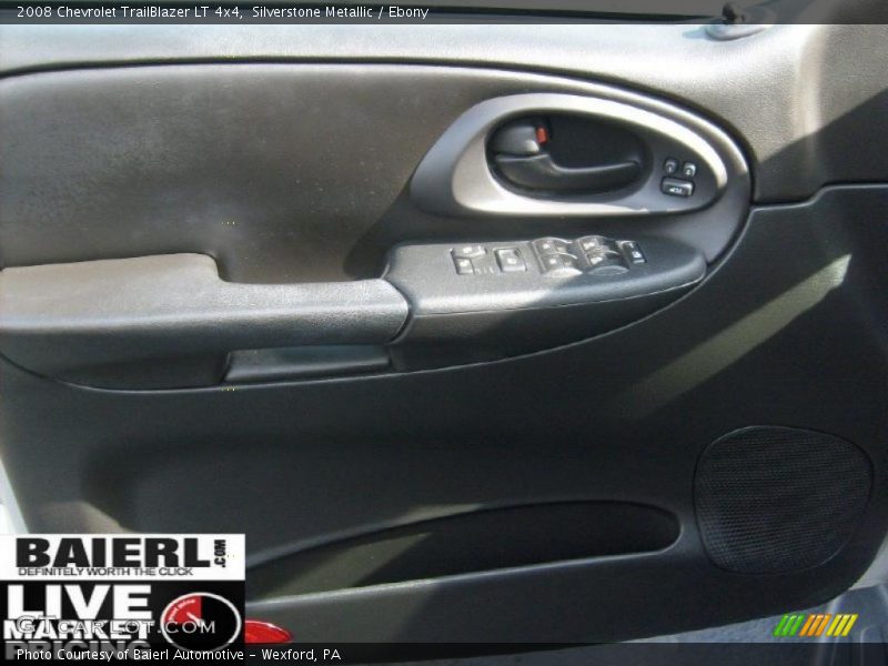 Silverstone Metallic / Ebony 2008 Chevrolet TrailBlazer LT 4x4