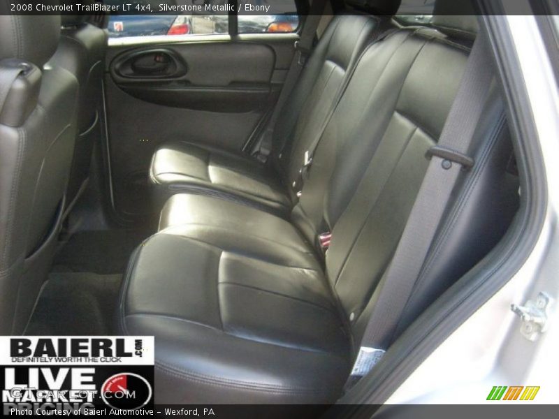 Silverstone Metallic / Ebony 2008 Chevrolet TrailBlazer LT 4x4