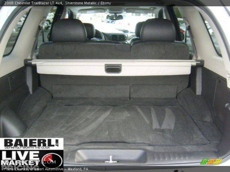 Silverstone Metallic / Ebony 2008 Chevrolet TrailBlazer LT 4x4