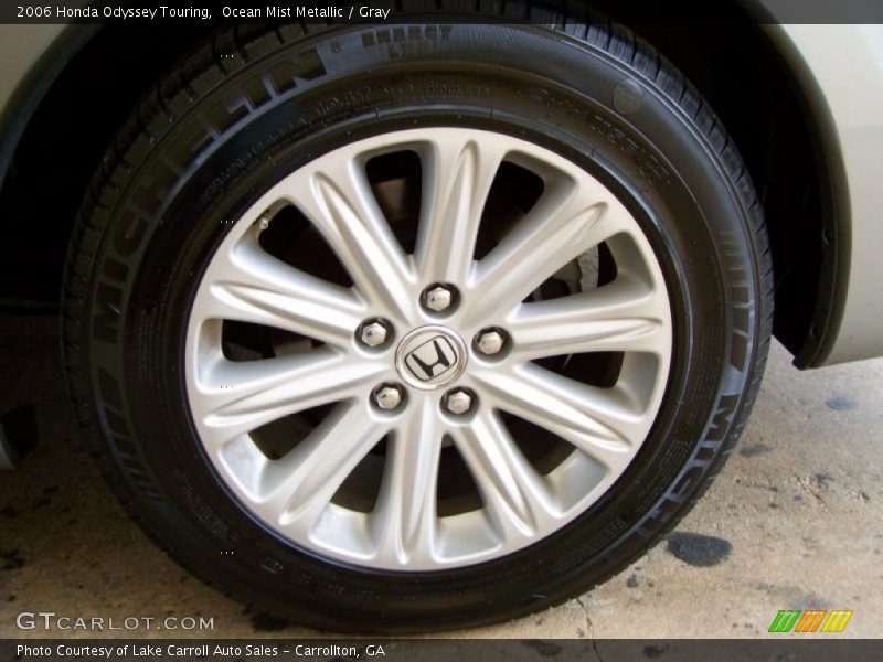 Ocean Mist Metallic / Gray 2006 Honda Odyssey Touring