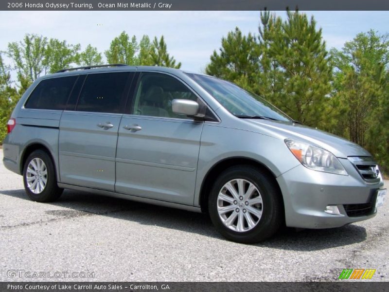 Ocean Mist Metallic / Gray 2006 Honda Odyssey Touring