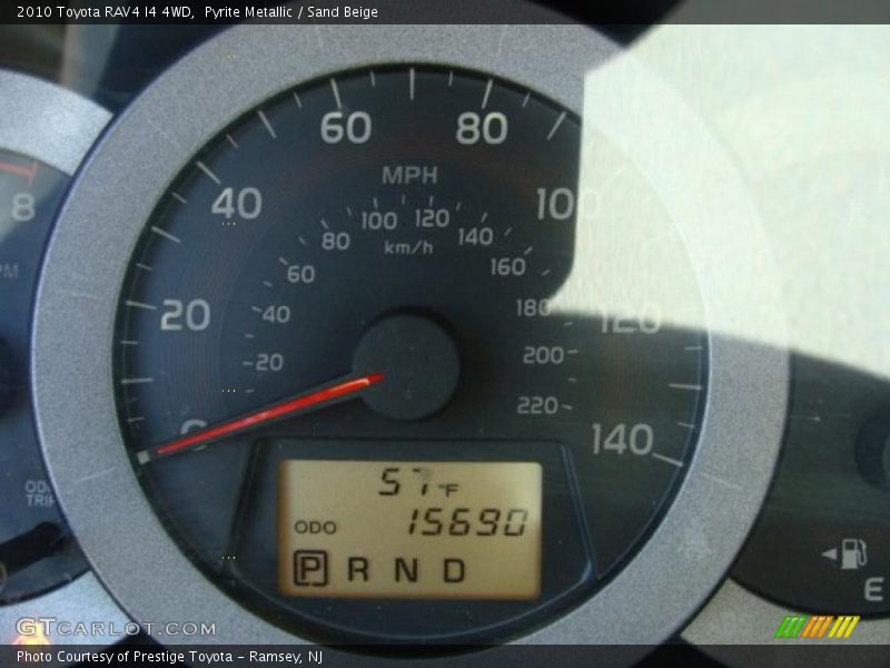 Pyrite Metallic / Sand Beige 2010 Toyota RAV4 I4 4WD