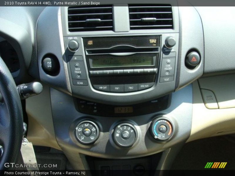 Controls of 2010 RAV4 I4 4WD