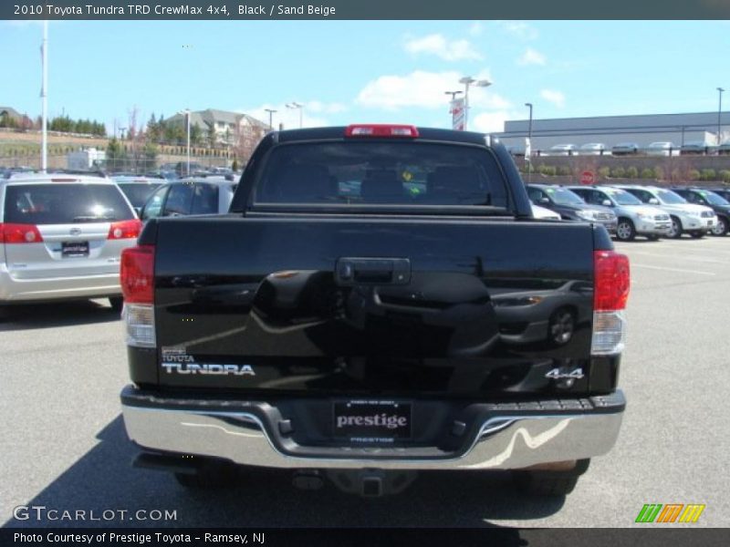 Black / Sand Beige 2010 Toyota Tundra TRD CrewMax 4x4