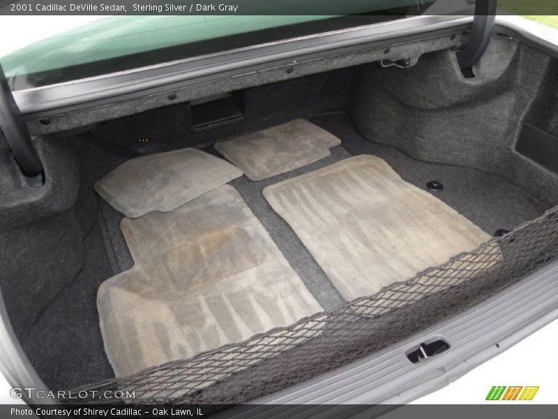 Sterling Silver / Dark Gray 2001 Cadillac DeVille Sedan