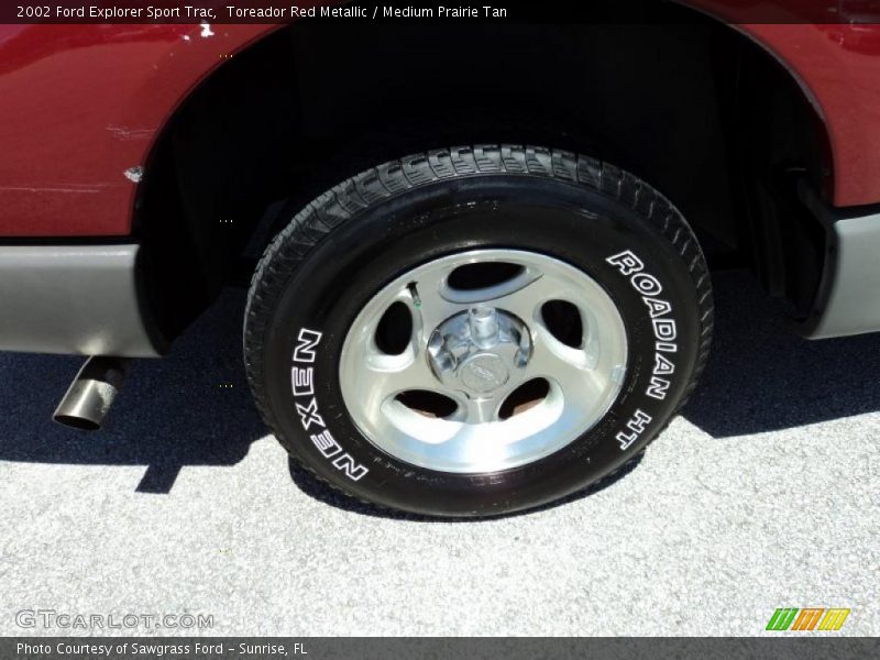 Toreador Red Metallic / Medium Prairie Tan 2002 Ford Explorer Sport Trac