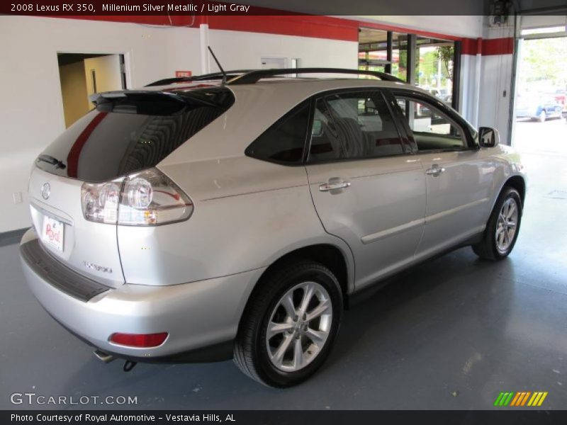 Millenium Silver Metallic / Light Gray 2008 Lexus RX 350