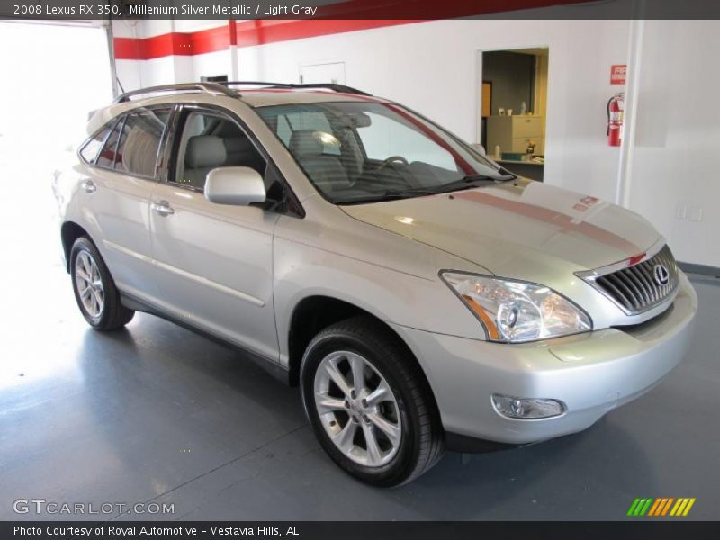 Millenium Silver Metallic / Light Gray 2008 Lexus RX 350