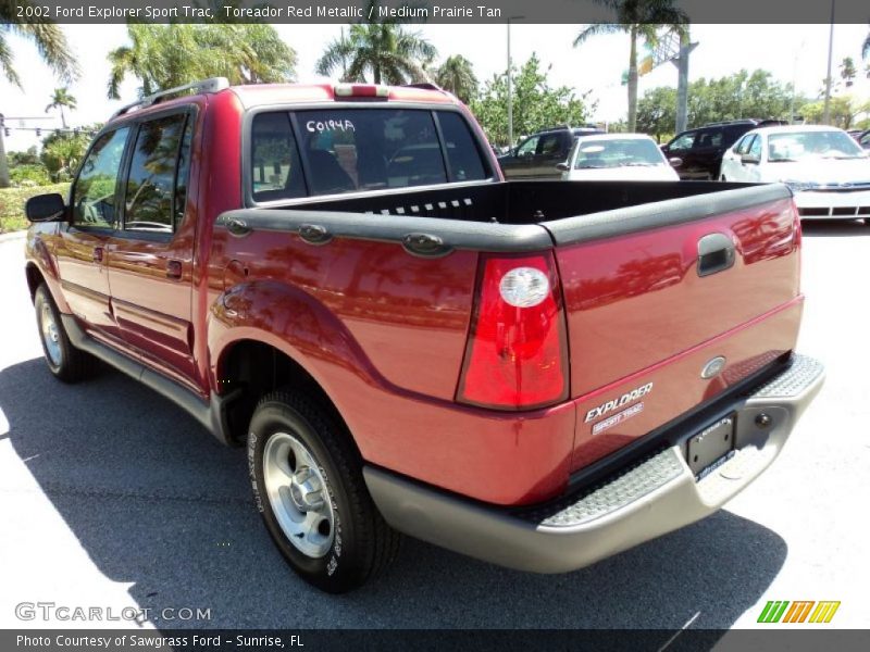 Toreador Red Metallic / Medium Prairie Tan 2002 Ford Explorer Sport Trac
