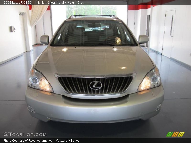 Millenium Silver Metallic / Light Gray 2008 Lexus RX 350
