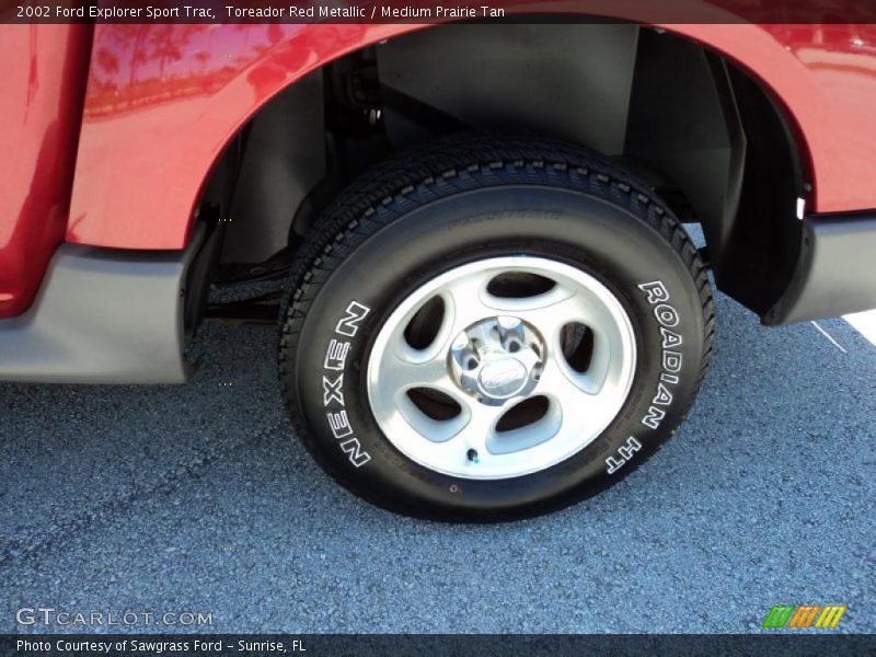 Toreador Red Metallic / Medium Prairie Tan 2002 Ford Explorer Sport Trac