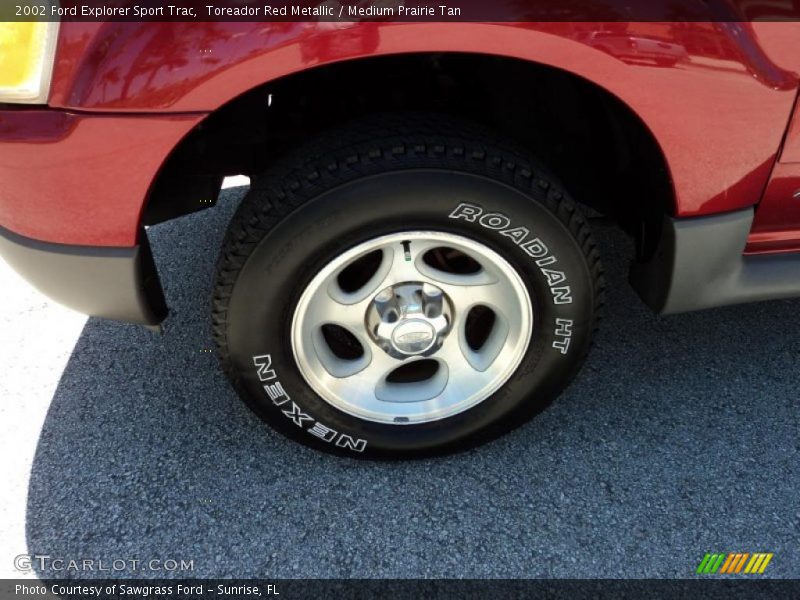 Toreador Red Metallic / Medium Prairie Tan 2002 Ford Explorer Sport Trac