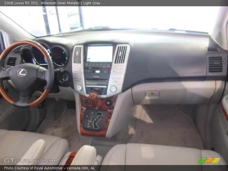 Millenium Silver Metallic / Light Gray 2008 Lexus RX 350
