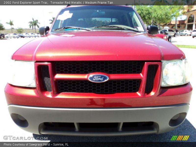 Toreador Red Metallic / Medium Prairie Tan 2002 Ford Explorer Sport Trac