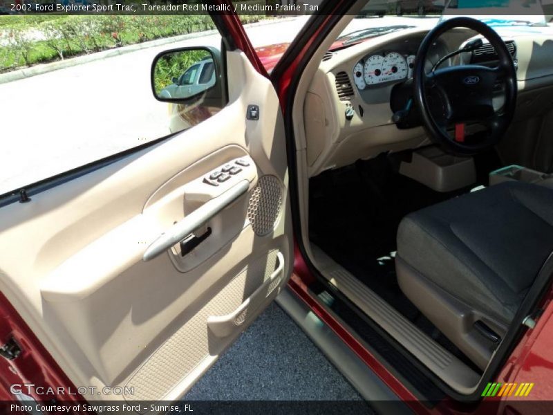 Toreador Red Metallic / Medium Prairie Tan 2002 Ford Explorer Sport Trac